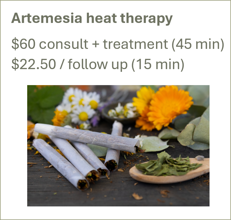 Pricing Artemesia Heat Therapy