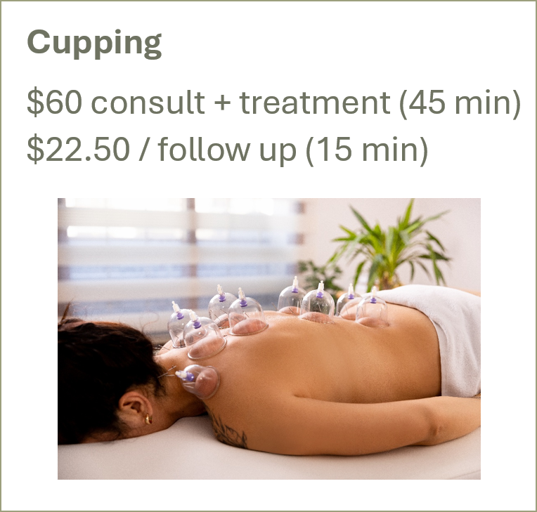 Pricing Cupping