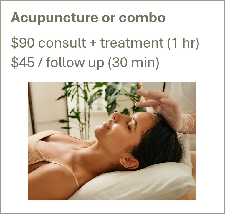 pricing acupuncture